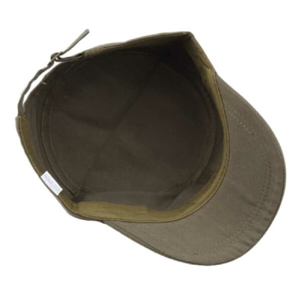Grønn Army Cap - Flat Army Cap Militær Cap grønn en størrelse