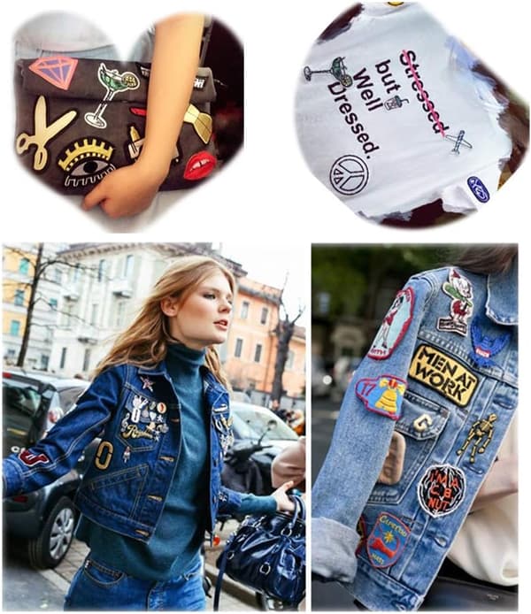 23 stk Mini Solsikke Broderi Patch, Selvklebende Broderi Tilpasset Ryggsekk Patch, Egnet for Menn, Kvinner, Gutter, Jenter og Barn.