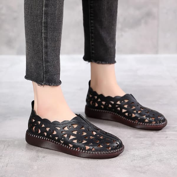 1/2/3 Dame Flade Sko Komfortable Og Stilfulde Sko Til sort 38 sort 38 black 38 1 Pc
