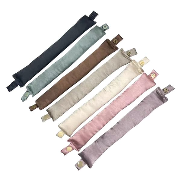 Hårruller uden varme, dovne hårruller, varmefri krøllerod, pink Green