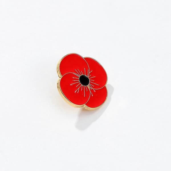 Glem aldrig valmuebrochen: Broche til veteraner og mindedagen