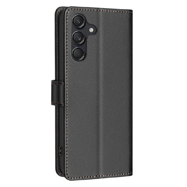 Samsung Galaxy S25 FE Fodral RFID Läder Svart 73