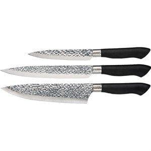 kompatibelt Stålknivset 3-pack Akira Dorre Black black