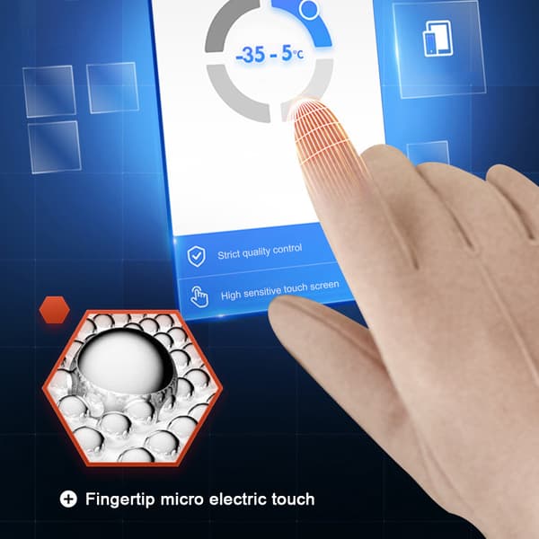 Vinterhandsker til kvinder, stilfulde, touchscreen-venlige, varme, forede, velegnede til koldt vejr, julegave. A8