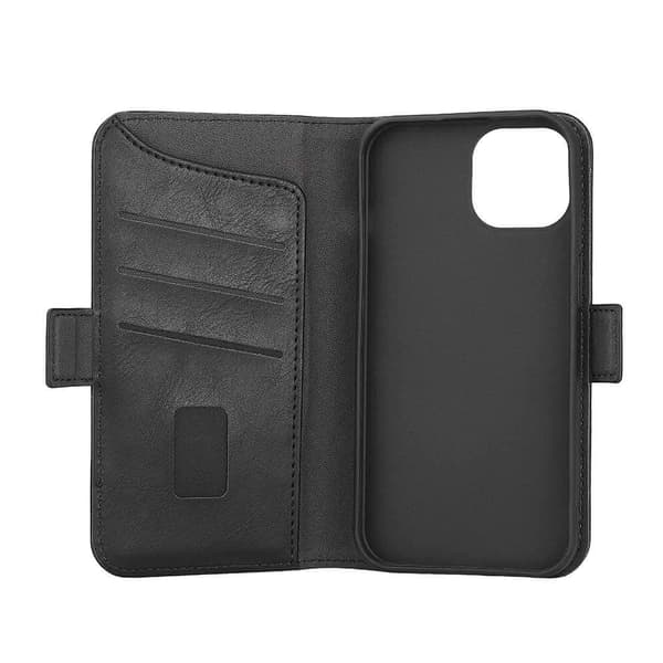 Mobilcover 3 kortpladser Magseries Sort - iPhone 13/14/15 Black Thermoplastic Polyurethane (TPU)