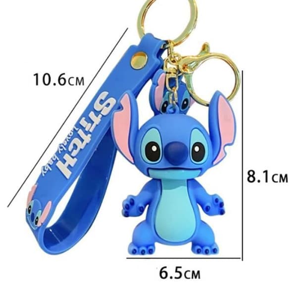 Kompatibel Lilo og Stitch Nøglering
