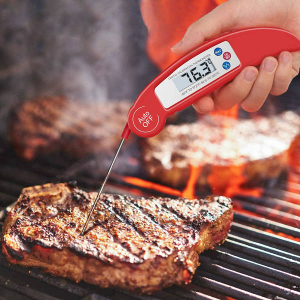 TG Digital Kötttermometer - Röd