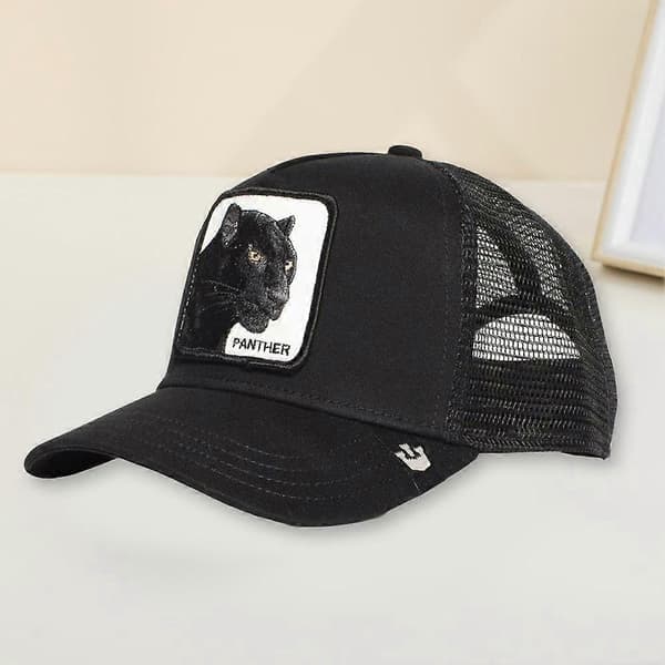 Broderet baseballkasket formet som et dyr A18 1pcs