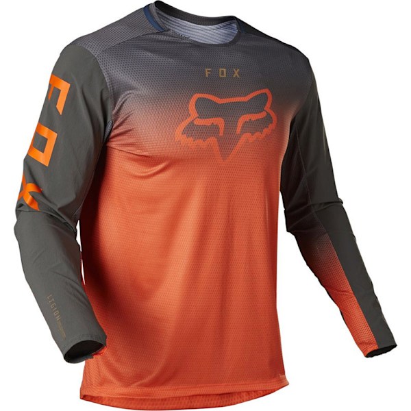 FOX Tröja Herr Outdoor Motocross Skjorta Mountainbike Långärmad Ridning Off-Road Motorcykel Snabbtorkande Tröja #1 L
