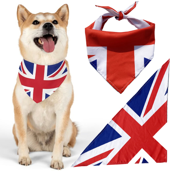 Halsduk för husdjur, hund, Storbritannien, mönster, accessoarer, fest, utklädning