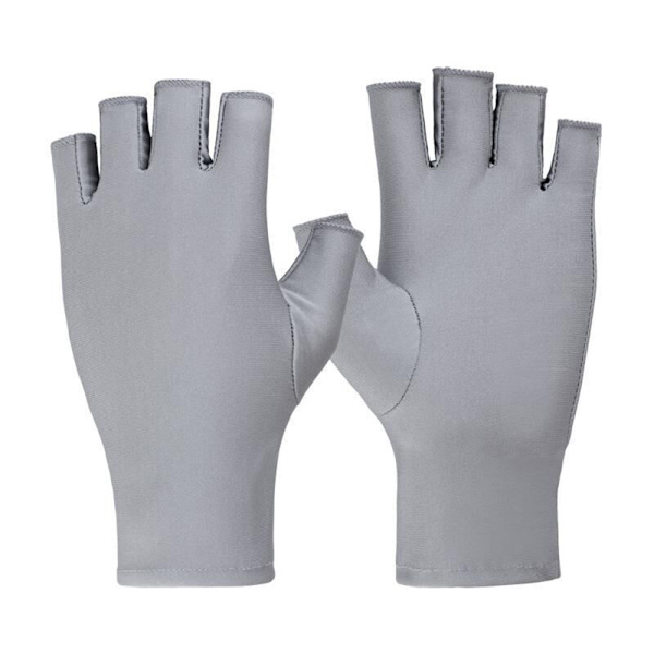 UPF 50 Block 99% UV-handske för gelnagellampa UV-skyddshandske för manikyr light grey