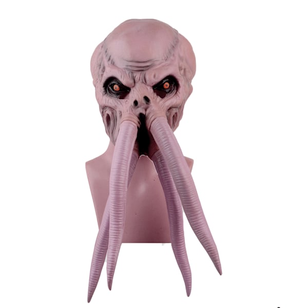 Baldurs Gate 3 Illithid Cosplay Mask Hjälm Halloween Läskig Skräck Kostym Prop Halloween Mask