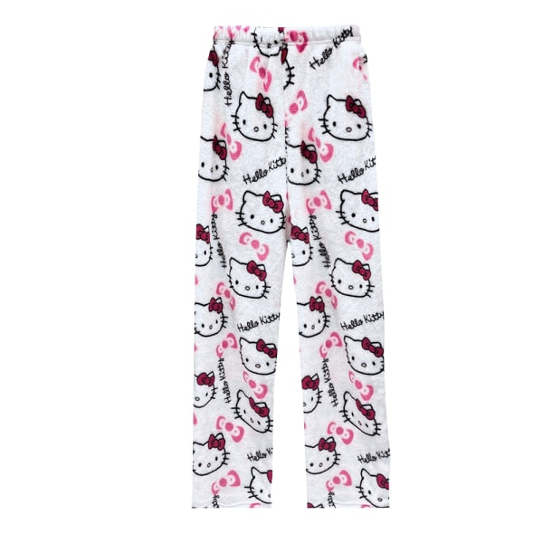 Dames julpyjamas Anime Flanellbyxor Sovande pyjamas B L