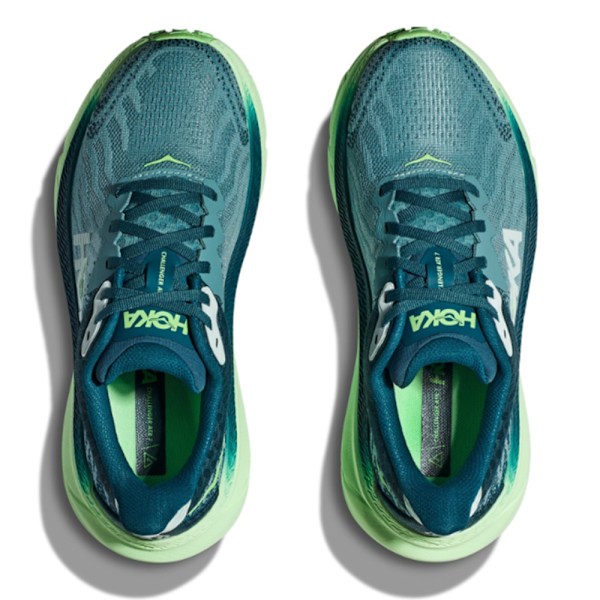 HOKA ONE ONE Challenger ATR 7 Herrskor Lågprofil Löpskor för Asfalt Green 39