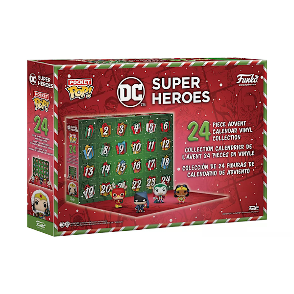 Julkalender 2024, 24 Dagar Julsemester Nedräkningskalender Söta Figurer Blind Box Samlarset Presenter A