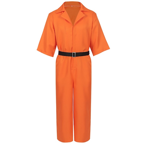 Luigi D.O.C. Jumpsuit & Handfängsel: Trendig, djärv outfit för kreativt fångerollspel XL