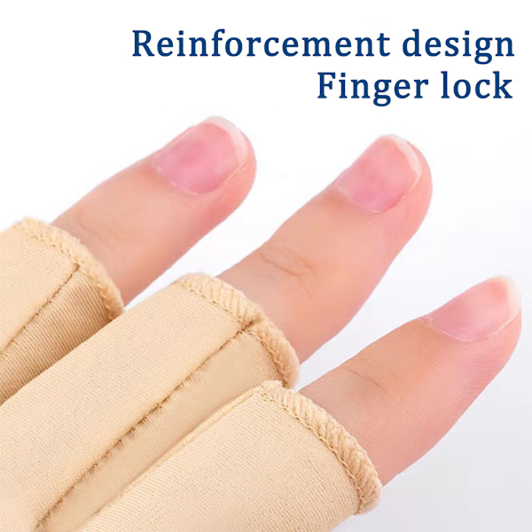 UPF 50 Block 99% UV-handske för gelnagellampa UV-skyddshandske för manikyr white