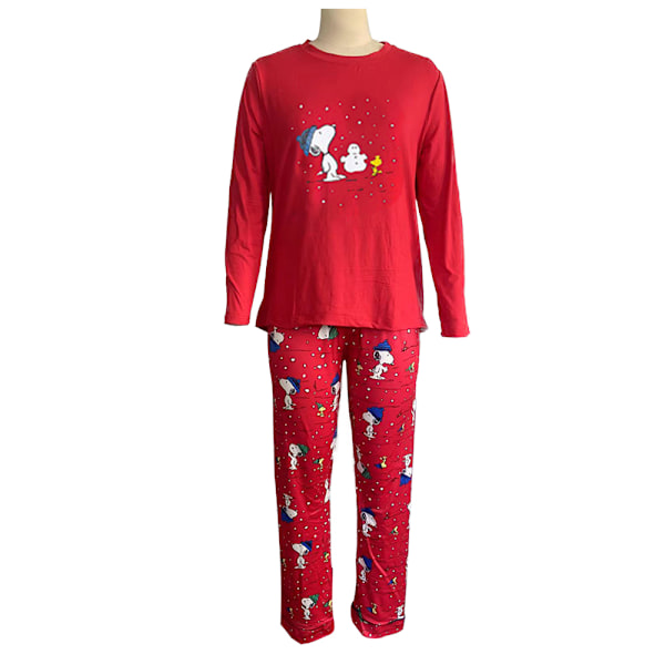 Familjematchande Julpyjamas Set Julmotiv Tryckt Nattkläder Julpyjamas Set för Par och Barn Kids 11-12Years