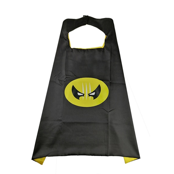 Varghuvud Mask i Plast för Barn - Wolverine Cosplay Rekvisita Halloweenfest Cloak