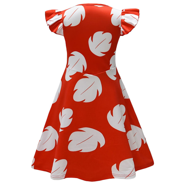 Flickors Prinsessdräkt Loli Prinsessa Dansdräkt Sommarkläder Prinsessklänning 3-9 År 130cm