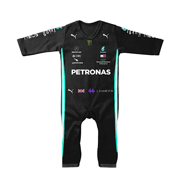 2023 F1 Ny Säsong Sport Baby Jumpsuit Nyfödd Baby Pojkar Jumpsuit Romper Långärmad Höst Vår Kläder A 24M