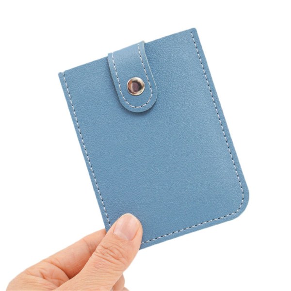 Dold Dragkedjekort Väska Förvaring Multi-kort Kort Hållare Förvaring blue