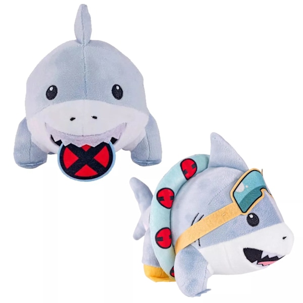 2025 Jeff The Land Shark Plyschdocka, Jeff The Land Shark Fylld Dockdjursleksak Actionleksaker Figurer Merch Samlarobjekt Bästa Presenter A 20cm