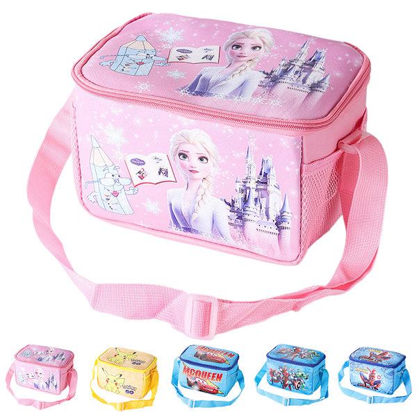 Pikachu Lunch Bag, Bärbar Återanvändbar Termisk Isolerad Lunchlåda för Vuxna och Barn, Lunchväska för Kontor Skola #1