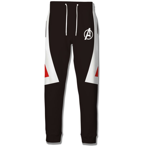 Avengers 4 Herr Huvtröja Toppar Cosplay Kostym Pants A S