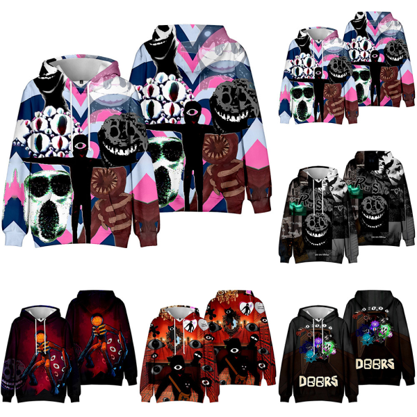 Barn 3D Fly från grinden Hoodie Sweatshirt Långärmad kappa C 120cm