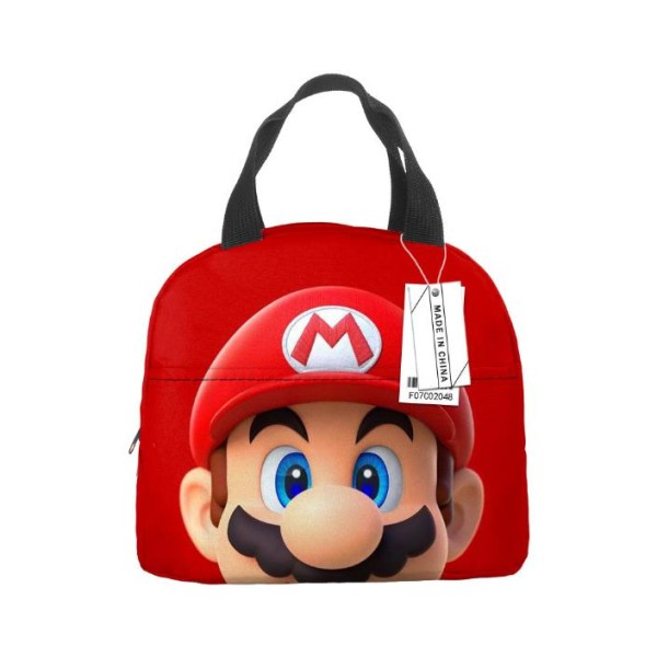 Super Mario Small Lunch Box Bag Barn Pojkar Flickor Thermal matförvaring A