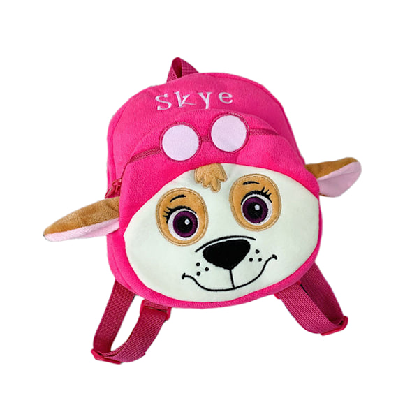 PAW Patrol Förskola Plysch Ryggsäck College Bokväska Lätt Justerbara Remmar Casual Stor Kapacitet Skolväska Flickor & Pojkar Pink 19x22x7.5cm