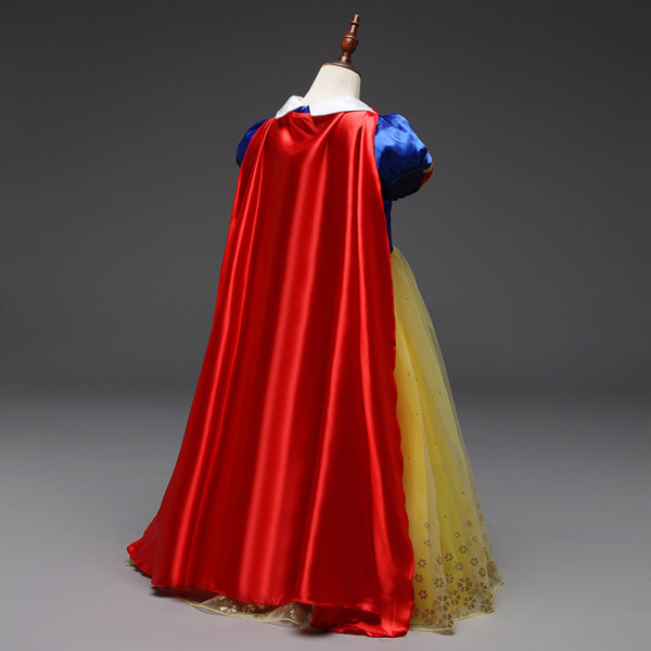 Halloween prinsessklänning kostym för flickor födelsedag cosplay 150cm