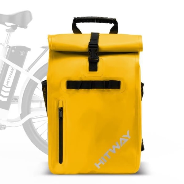 HITWAY Multi-Purpose Cykelväska gul 3 i 1 - 29 liter