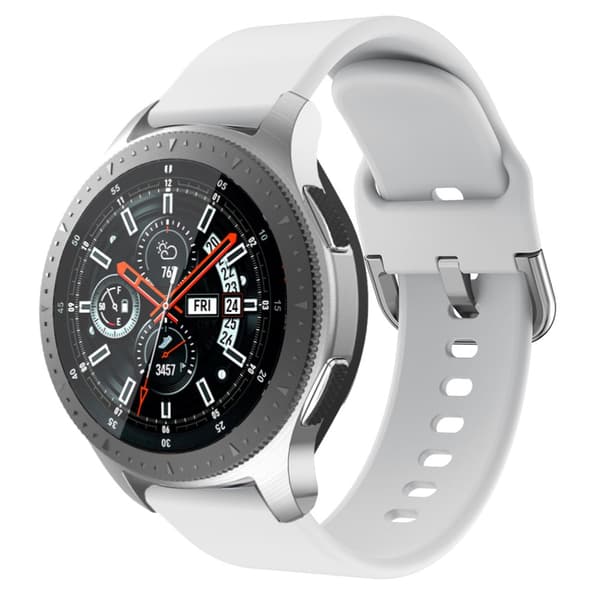 Soft Silicone Strap Samsung Galaxy Watch 46mm White