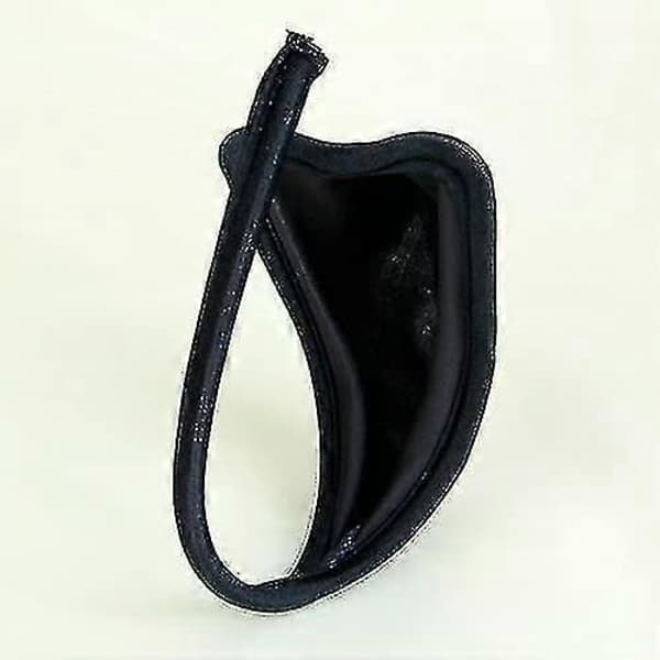 2-pakning elastisk C-string thong-undertøy for menn, usynlige truser hvit svart
