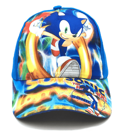 Sonic The Hedgehog Hat - Baseballkasket til drenge, piger - Spot salg C
