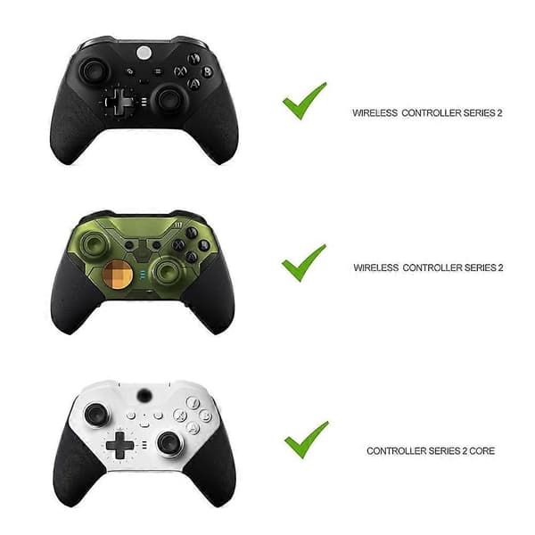 Metaludskiftning Tommelfingerstænger til Xbox Elite Controller Series 2 Tilbehørsdele til Xbox One Elite 2