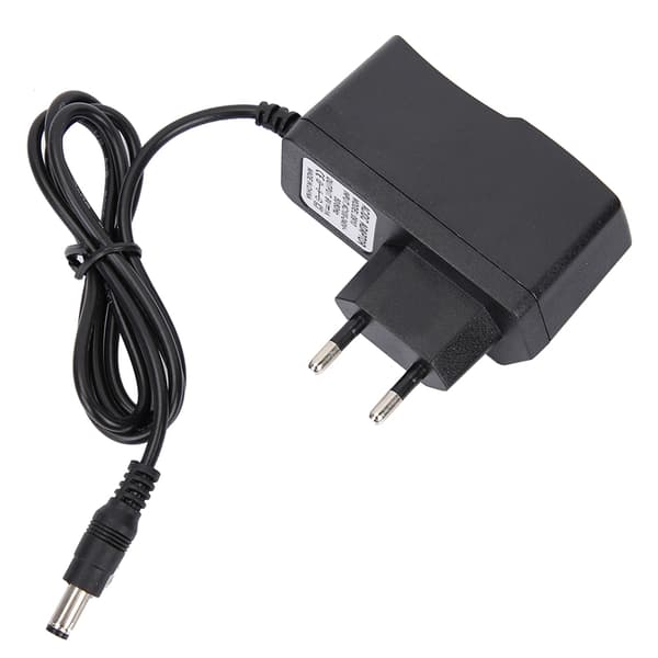 Universal 9V AC/DC-strømadapter til elektrisk guitar, enkelt effektpedal 100‑240V (EU-stik)