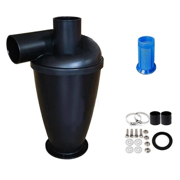 Poseløs Cyklon Støvopsamler SN50T4 50mm Indvendig Diameter Tilbehør Industriel Separator Samler