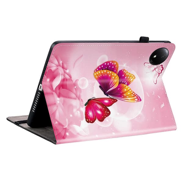 For Xiaomi Redmi Pad SE 4G 8.7 inch Leather Case Pattern Printing Stand Tablet Protective Cover with Card Slots
