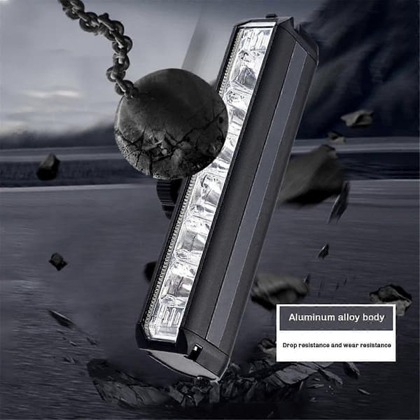 Front LED Electric Scooter Light 4000mAh Waterproof Flashlight USB Charging Bicycle Lamp