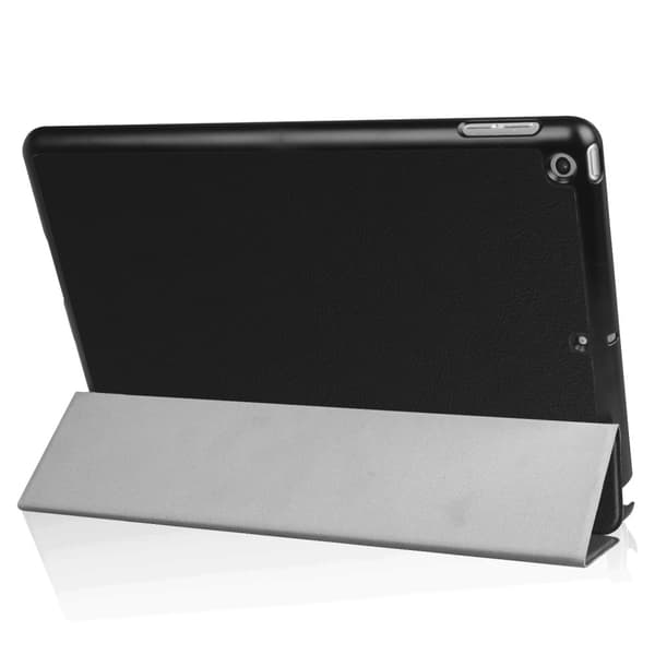 iPad 9.7\" (2017 / 2018) Slim fit tri-fold case - Black Svart black