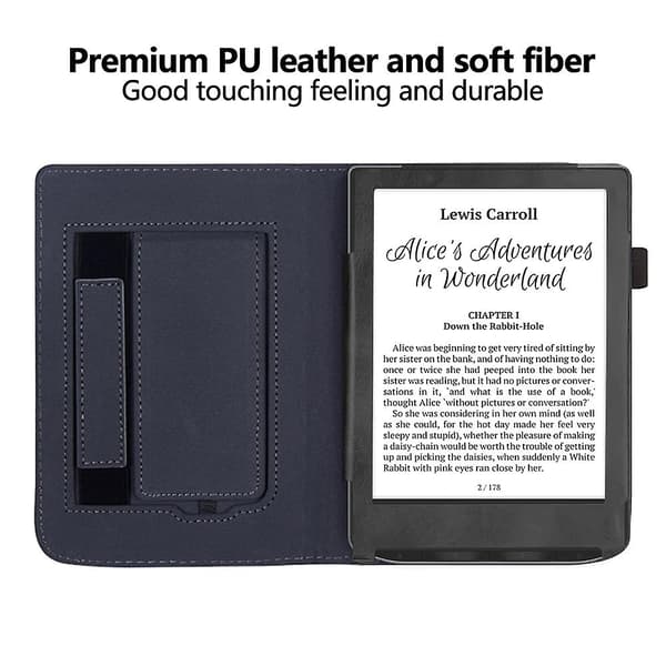 Calfskin Case for Pocketbook Verse / Verse Pro Black