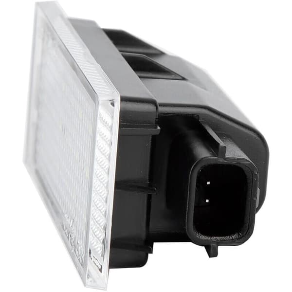 Sæt med 2 LED-nummerpladelys til Twingo/Clio/Megane/Laguna biler