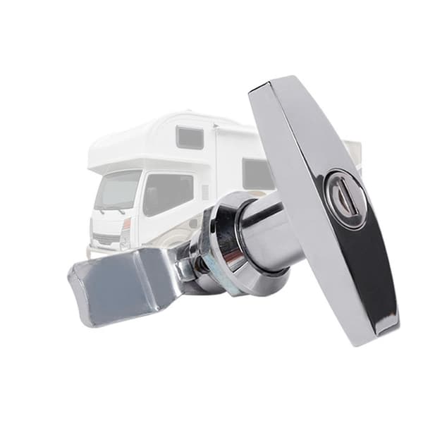 Universal T-Handle Door Lock For Trailer Caravan RV Truck Canopy Toolbox