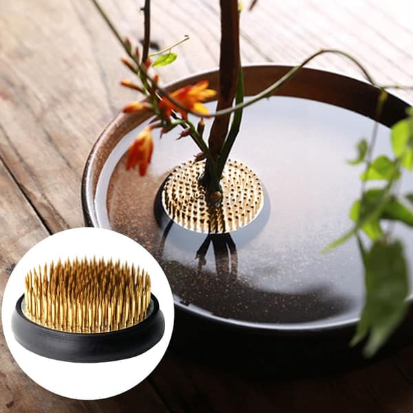 Blomma kaktus ögon blomma konst stickning hållare, blomma plugg fixator 3 stycken 3pcs