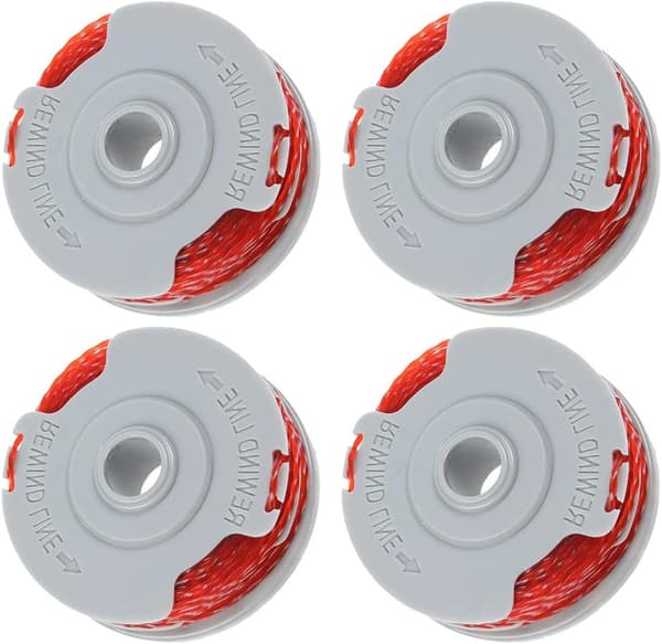 4-pakning trimmerlinjespole for Flymo FLY021 gresstrimmerlinjespole erstatningsspole for Flymo trimmerlinje 11 m/1,5 mm