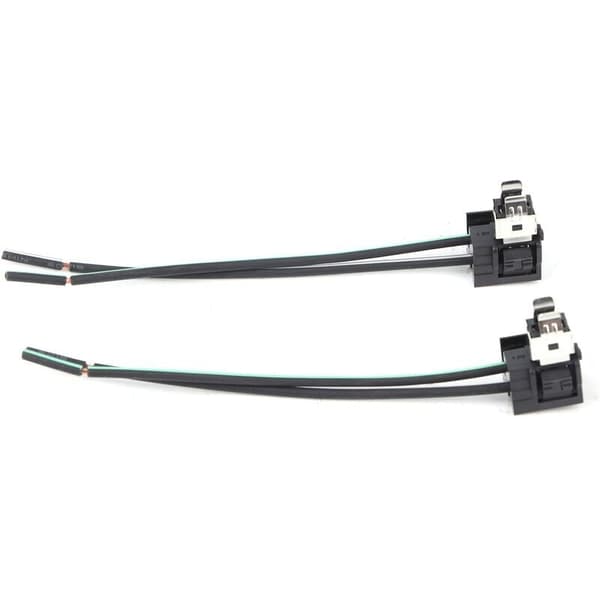 Gorgeri Headlight Socket Cable for H1 Bulb, 2 Pcs Headlight Bulb Socket Connector Adapter Line