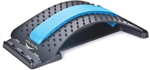 Back Support Back Stretcher Device, Back Massager for Bed and Chair, Multi-level Lumbar Support Stretcher for Spine, Pain Relief for Lower and Upper Muscles